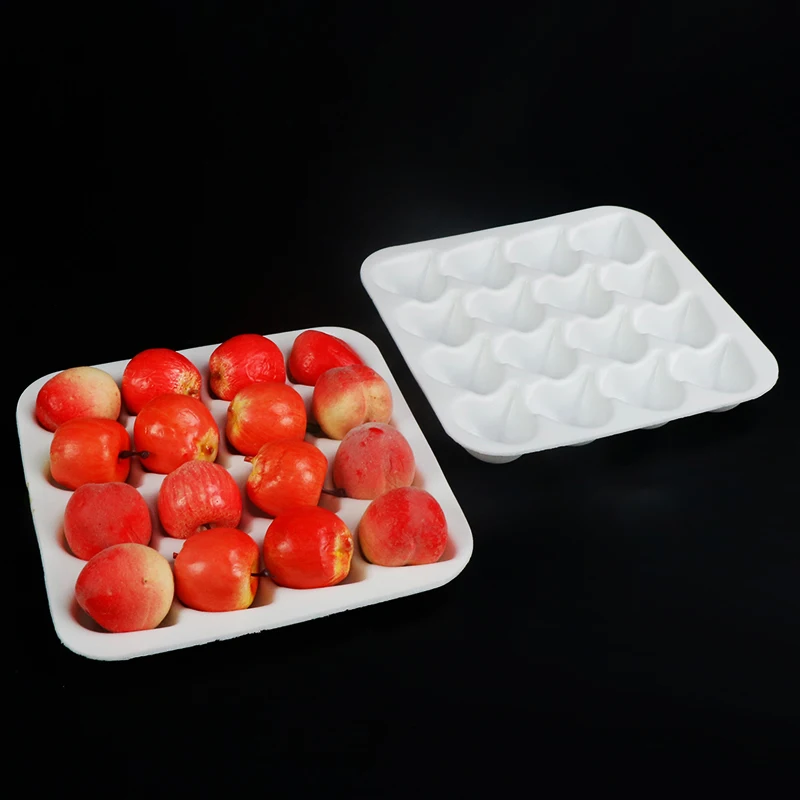 Custom PE Protective Foam Package Insert Tray PS Foam Underlay Tray For Fresh Fruits Strawberry Apple Kiwi