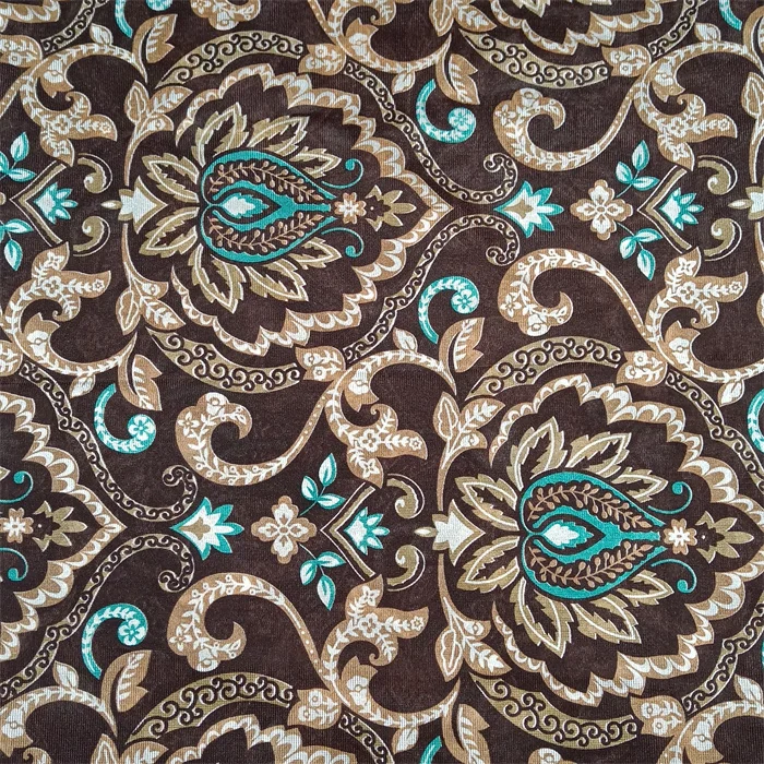 EVEREN Industrial Cheap African Style 100% Polyester Printing Mattress Tricot Fabric for Mattress Ticking