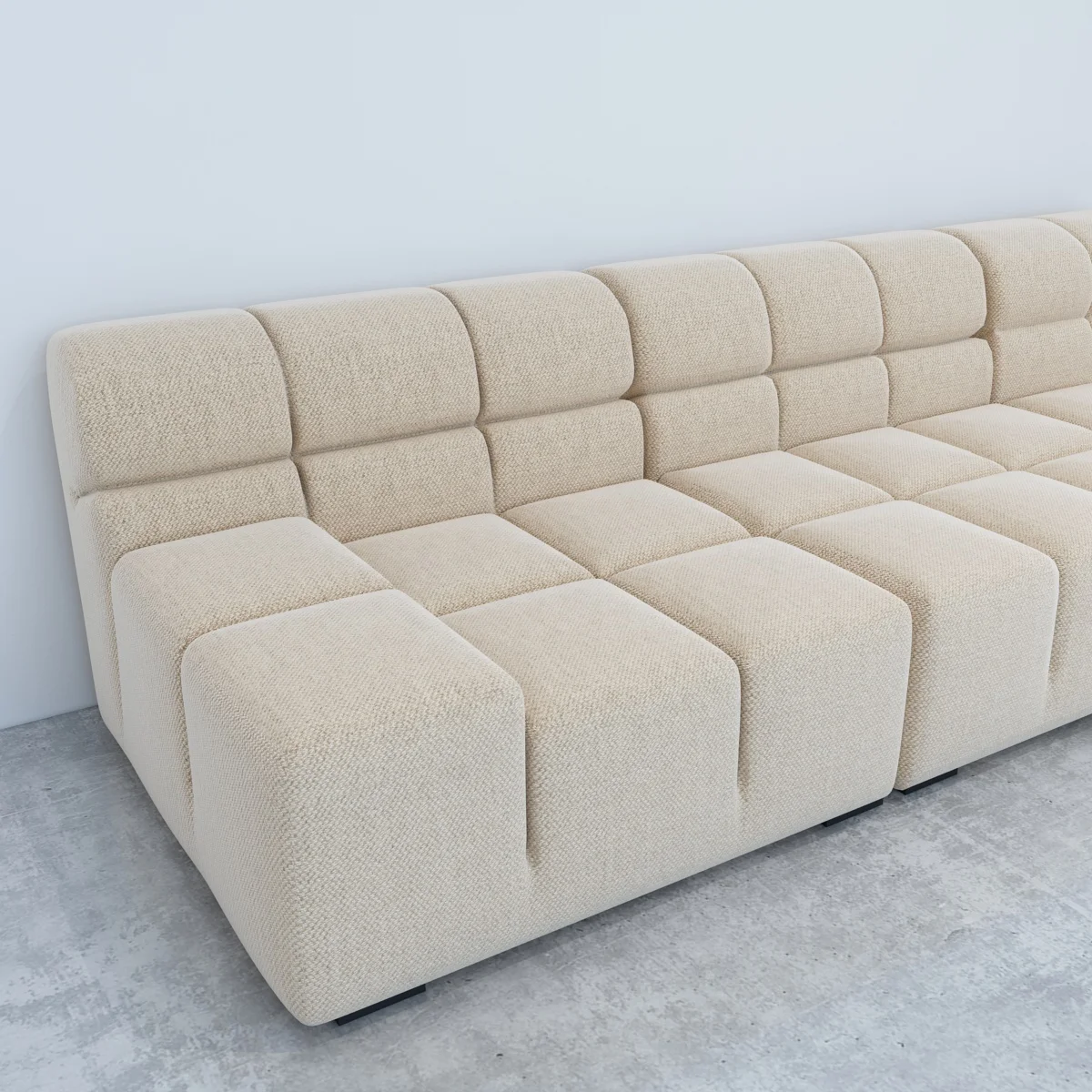 Linen fabric new design modular sectional sofa on sell