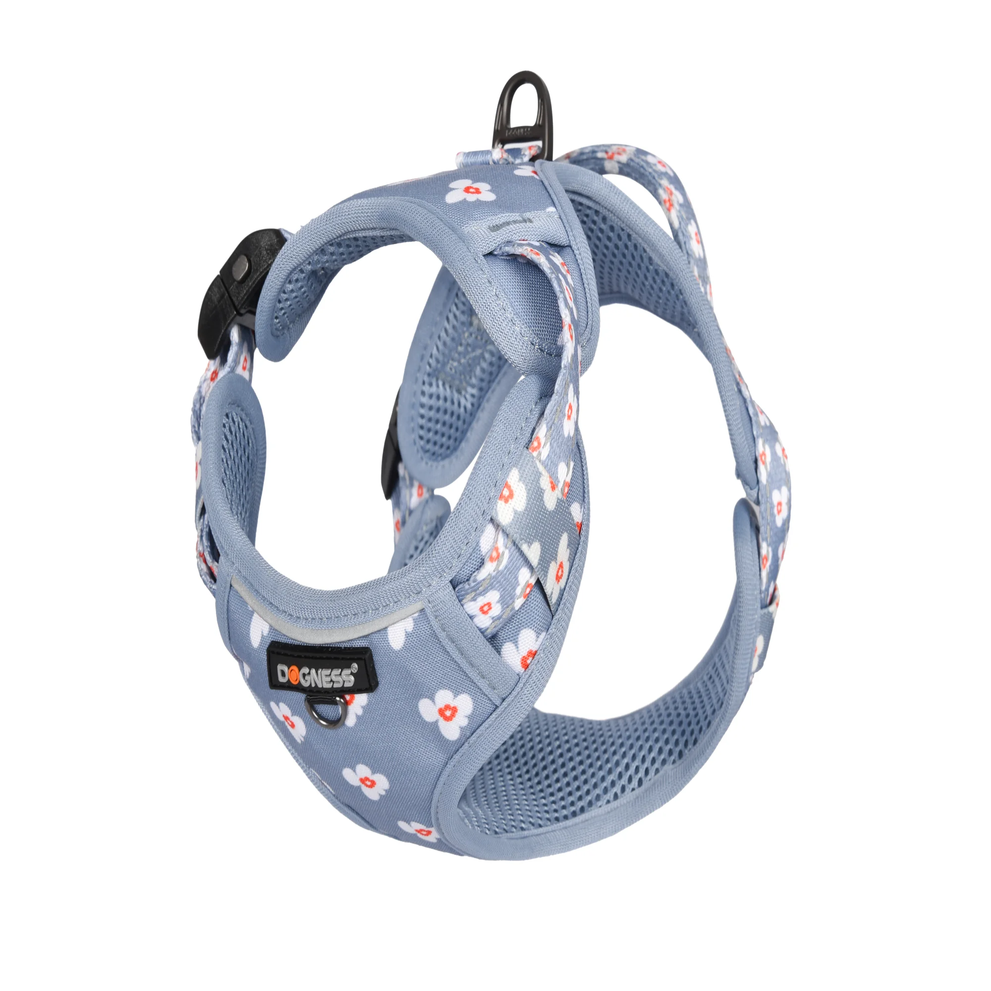 Dogness 2020 Горячая продажа персонализированный поводок для домашних животных Регулируемый светоотражающий жилет неопреновый поводок для собак