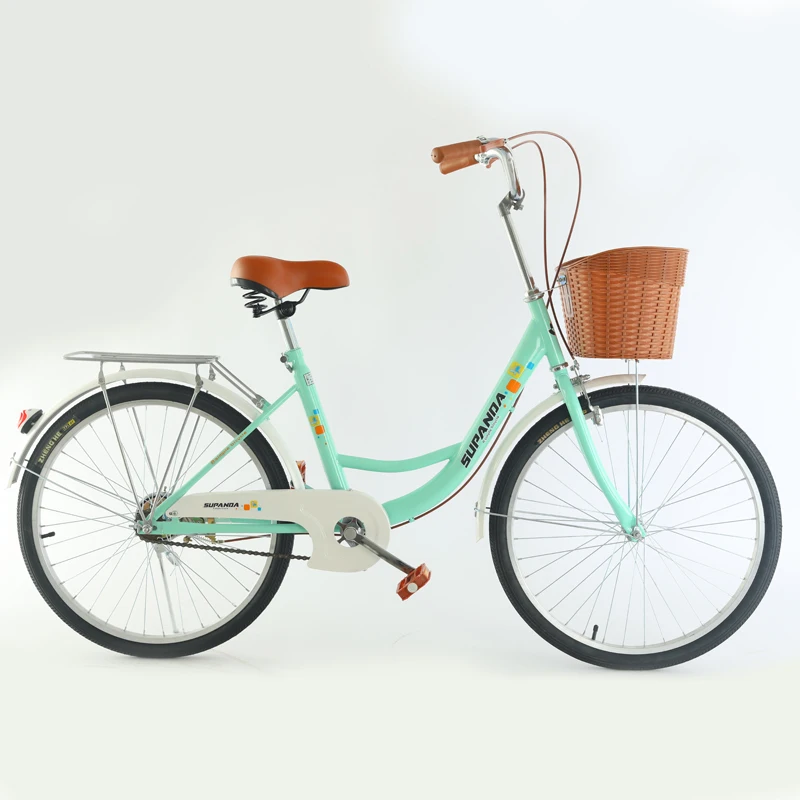 Hot Sell Lady Women Girl Student Bicycle 20 22 24 26 inch City Retro Bikecycle  Classic Female Bike cheap ladies bicycle