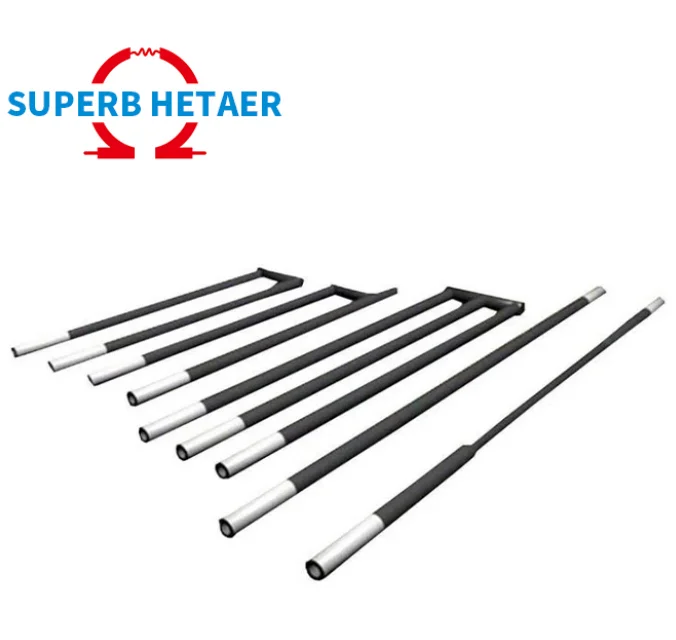 Electric Resistance Industrial Heater Silicon Carbide Heating Rods