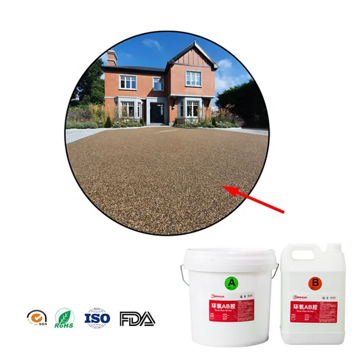 Покрытие напольного покрытия прозрачная смола и отвердитель кристально глянцевая эпоксидная высокая