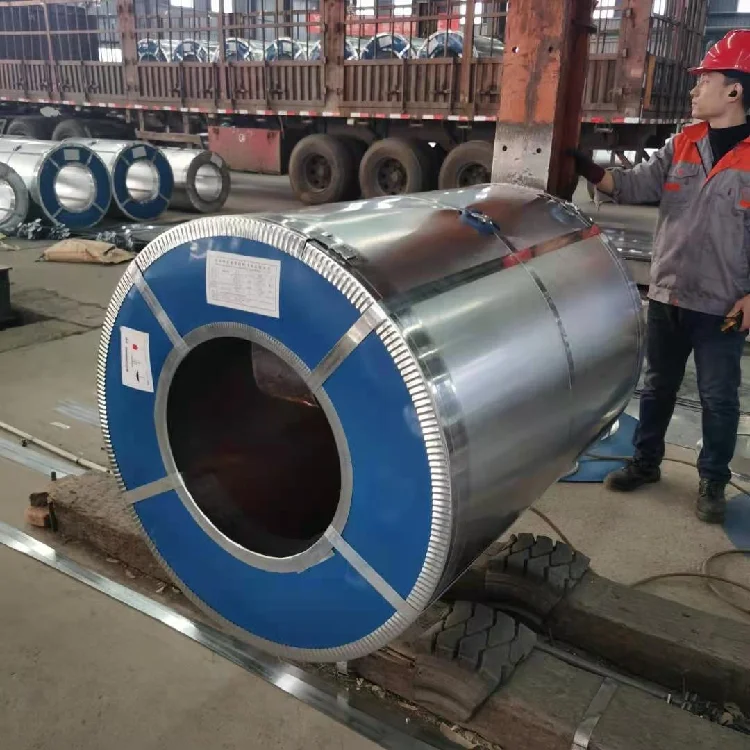 Горячеоцинкованная стальная катушка PPGL AZ150 с гальваническим покрытием цветной стальной рулон Dx51D предварительно окрашенная оцинкованная полимерным
