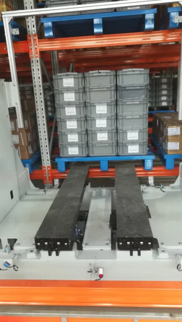 Semi -automated asrs with shuttle +forklift and automated asrs with shuttle + stack crane  intensive warehouse