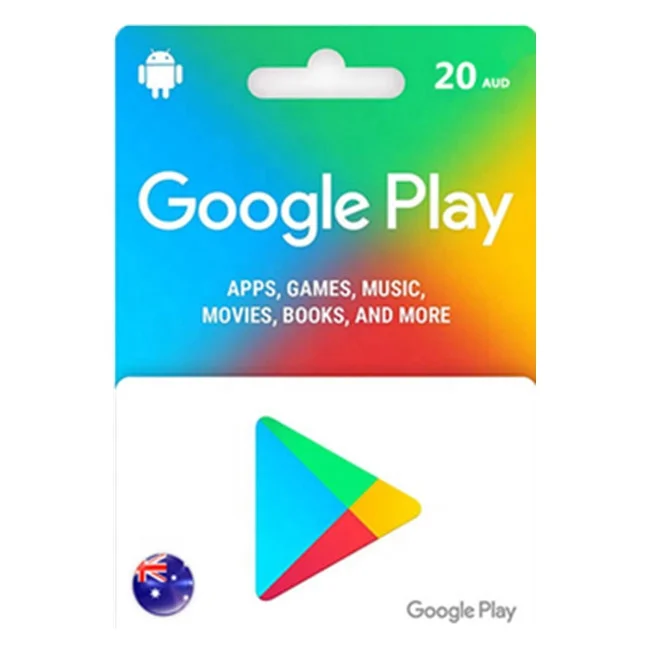 AUS Fast Delivery Google Play Gift Card 20AUD