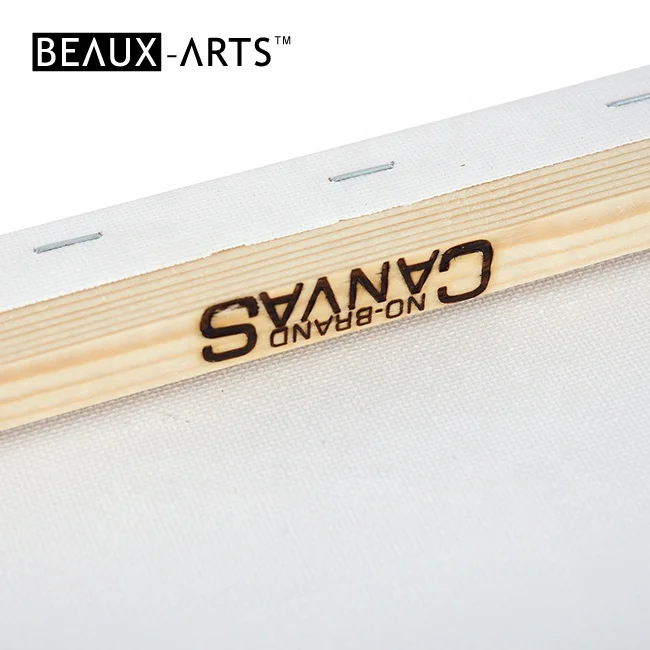 
280g 100% Cotton Blank Stretched Painting Canvas School Supplies for Oil, Acrylic 