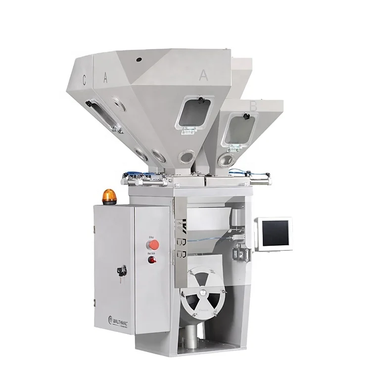 plastic Small mix machine mixer industrial blenders gravity masterbatch color blender gravimetric batch blender