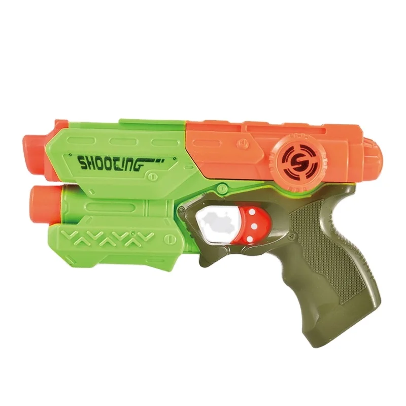 Foam Hand Gun Toy Blaster Gun Compatible with Ner Guns Foam Dart Wrist Band and Refill Soft Foam EVA Darts