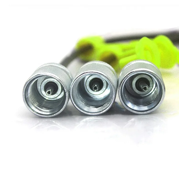 Excavator Diagnostic Tool Hydraulic Pressure Test Kit 3 Gauges 11 Couplings 3 Test Hoses Silver Aluminum Case