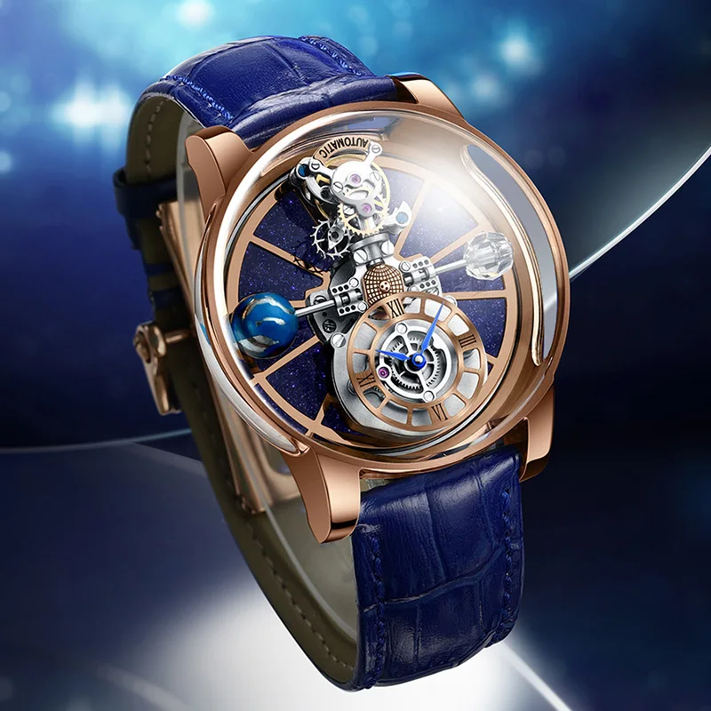 Montre Homme 2023 азартные игры диск PINDU дизайн мужские часы Топ бренд класса люкс Jacok астрономии кварцевые