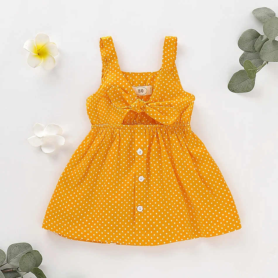 2022 new arrival many color cute style 1-4 years kids summer baby girl dress