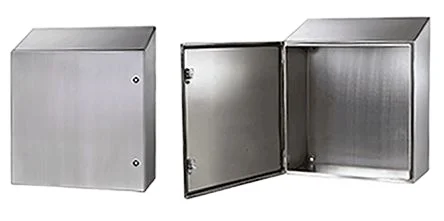 waterproof IP65 custom slop 316  stainless steel enclosure electric control junction meter box