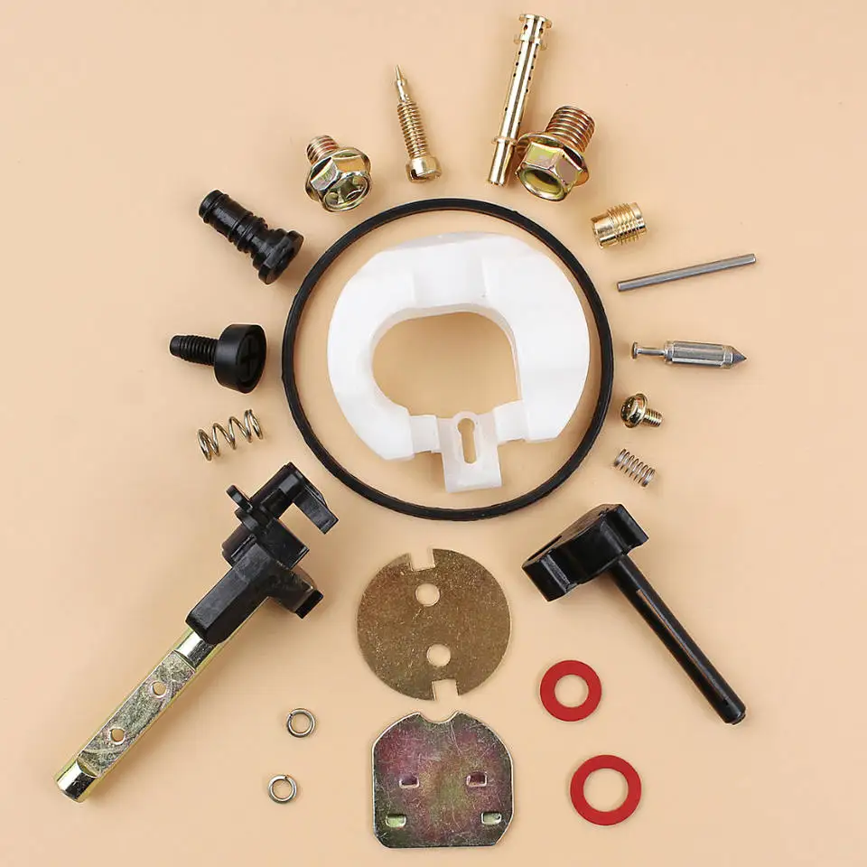 HLIC Quality Carburetor Repair Kit Fit Gx120 Gx200 Gx210 Gx240 Gx270 Gx390 Gx420 Engine Rebuild Kit Replaces for 177 177F 188F