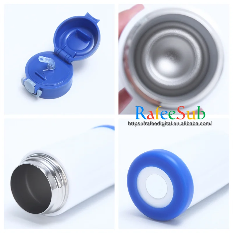 USA Warehouse Wholesale Custom Cheap 12oz 12 oz Vacuum Insulated Stainless Steel Blank Sublimation Kids Water Bottle with Straw