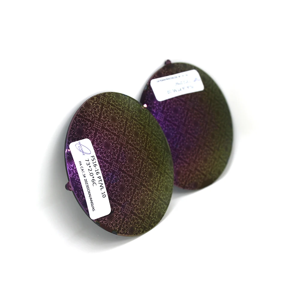 Оптовая цена, зеркальные линзы с узором, солнцезащитные очки, защитные зеркальные линзы с УФ-защитой