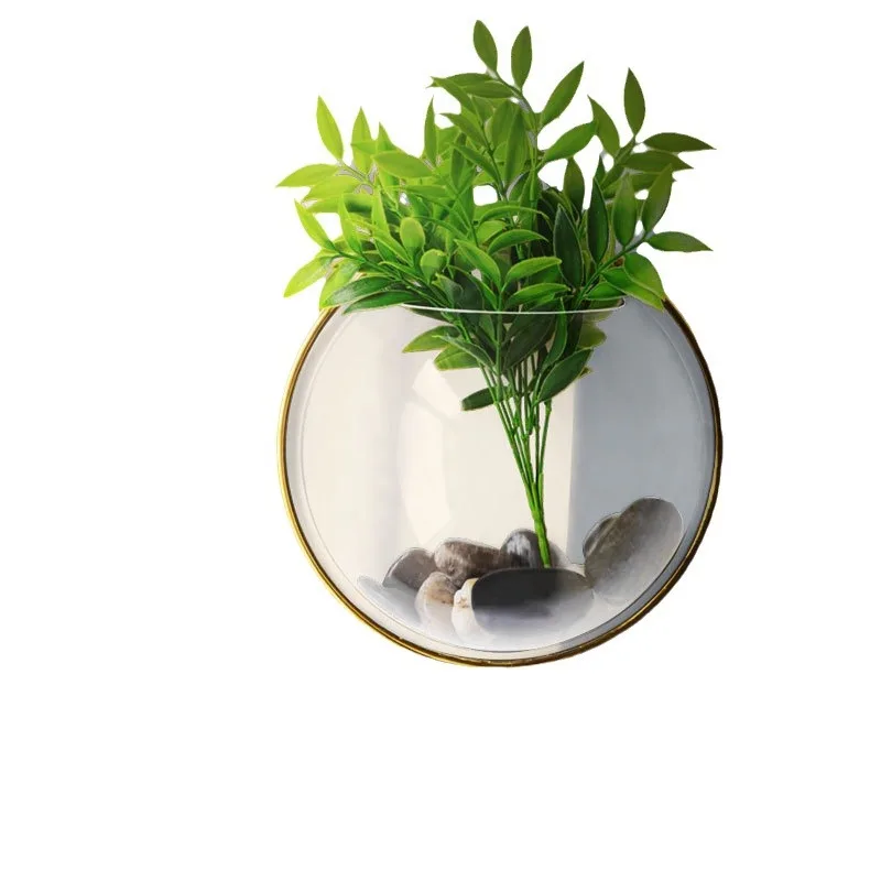 Round Clear Acrylic Fish Tank Wall Mount Acrylic Aquarium Fish Tank Mini Acrylic Fish Tank Aquarium