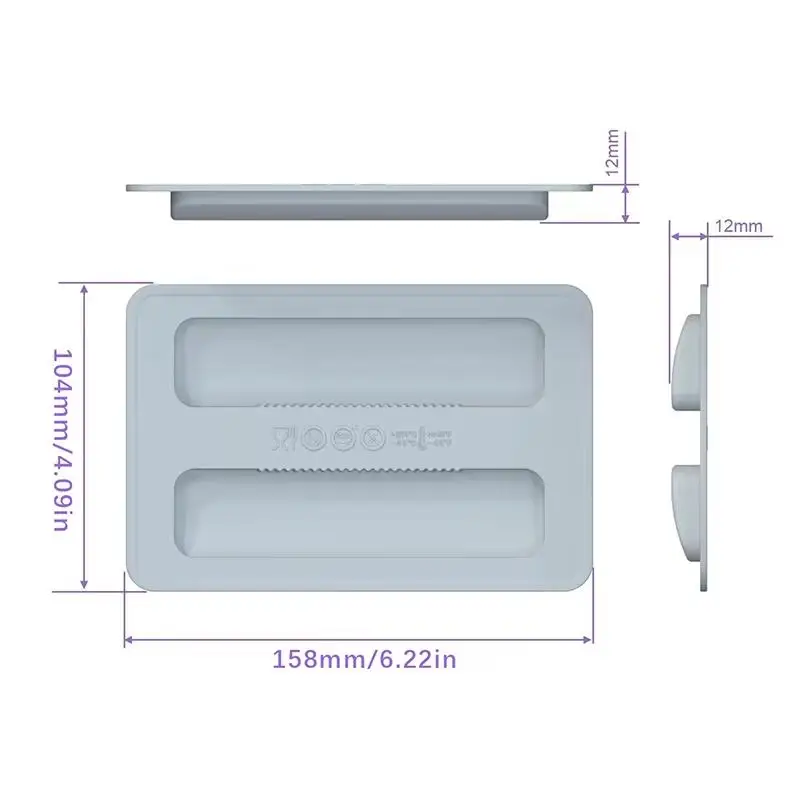 Silicone Toaster Dust Cover Breakfast Machine Cover Electric Toaster Silicone Lid Protective Kitchenware Cover Toaster Upper Lid