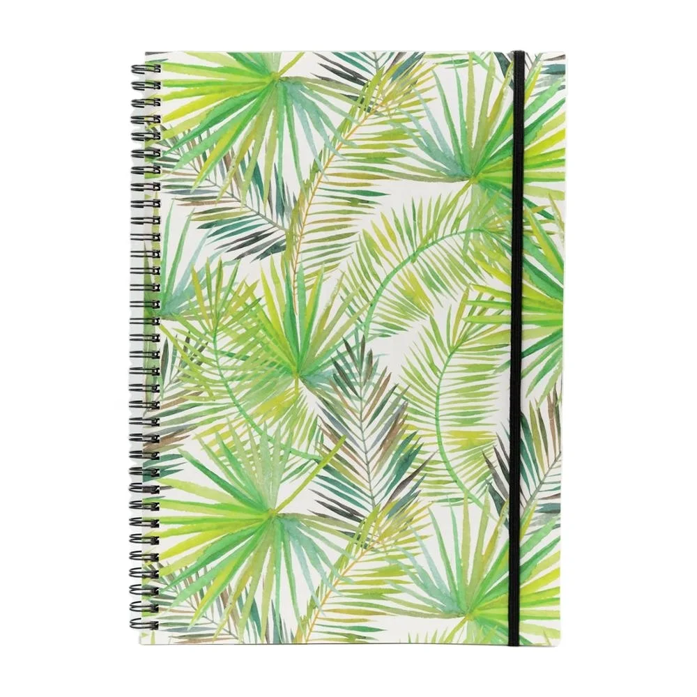 Customize Cheap Bulk A5 Wire Spiral Bound Hardcover Printing Notebook