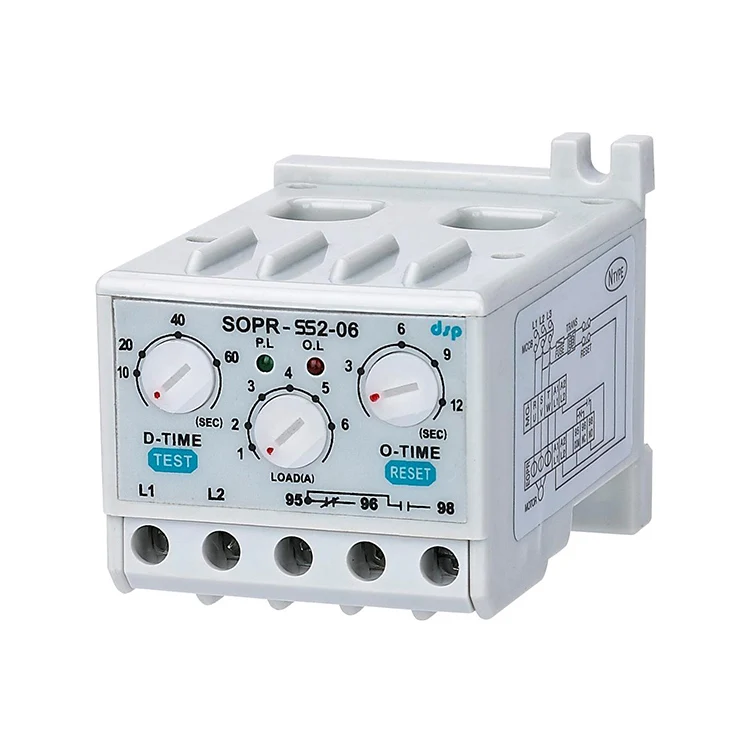 Samwha-dsp Sopr-ss2-06-110 Control 3 Phase Temperature Motor Protection Relay