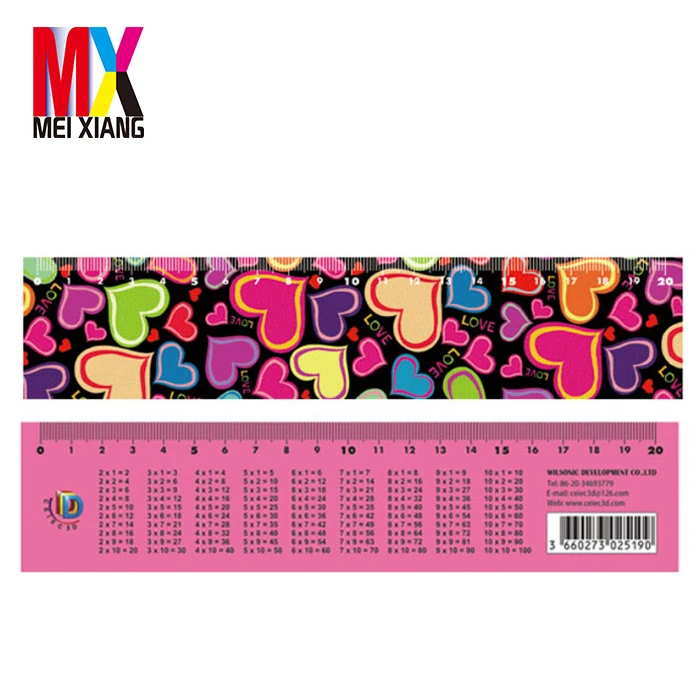 3d Lenticular Ruler 3d Plastic Lenticular Rulers Cute Plastic Flexible Ruler