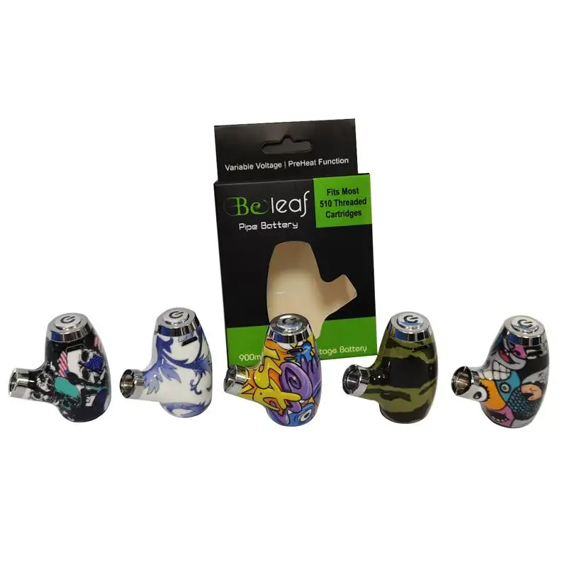 
Bestseller Hot sale Online Shopping Canada MOQ 20PCS 510 Thread 900mah Variable Vape Pipe Battery for CBD Vaporizer Cartridg 