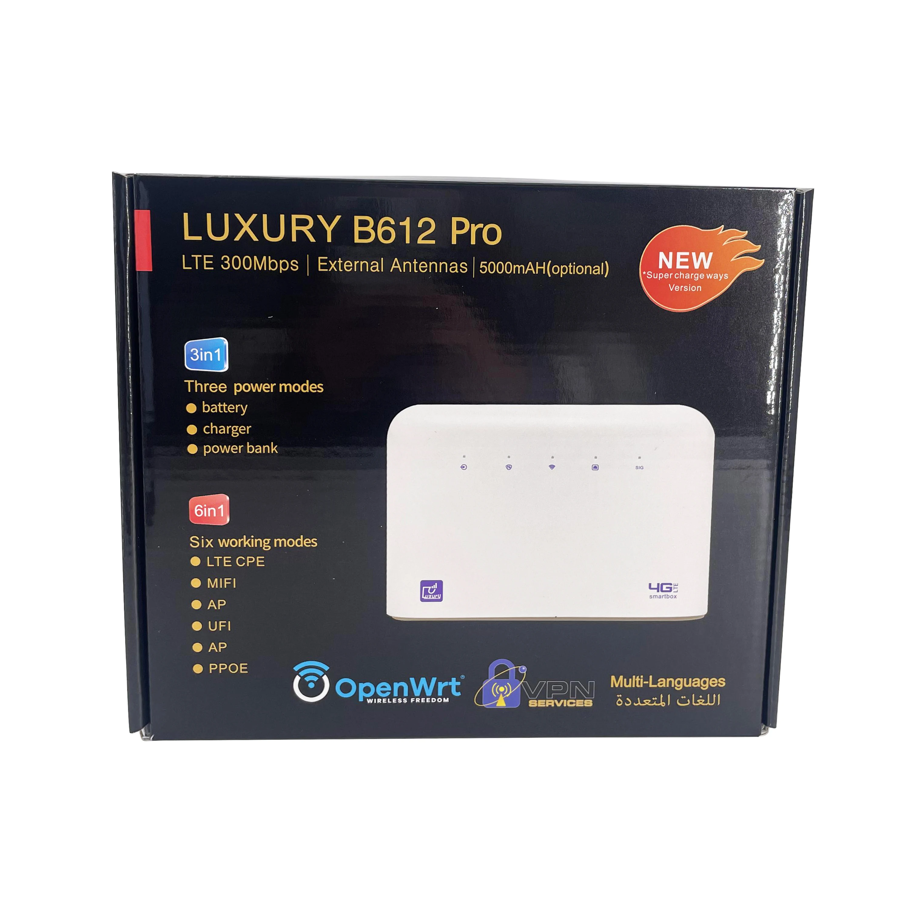 ALLINGE IVY280 Unlocked 4g Wifi Hotspot B315 Wireless Router with Sim Card