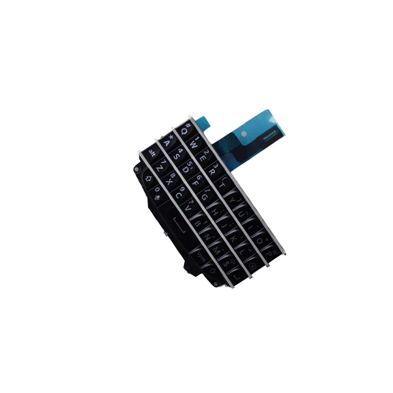 
Original Keypad For BlackBerry Q10 Keyboard Button With Flex Cable Replacement Parts Black/White 