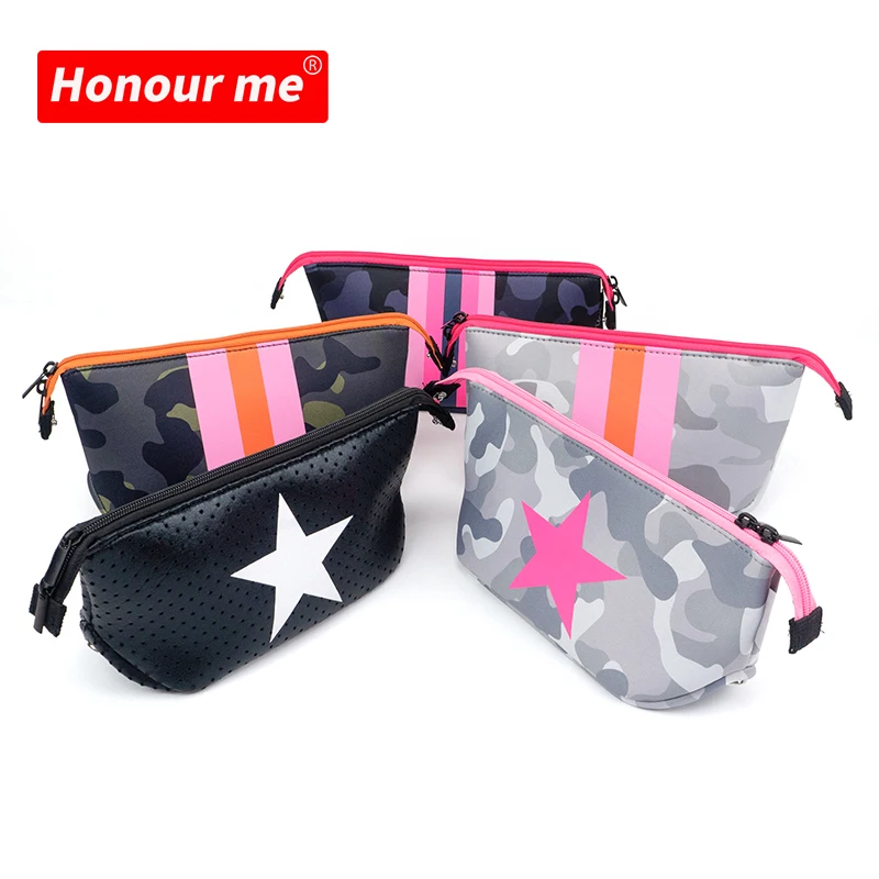 New Cosmetic Neoprene Bag Makeup Neoprene Bag Wallet/purse Women OEM Neoprene Material bag