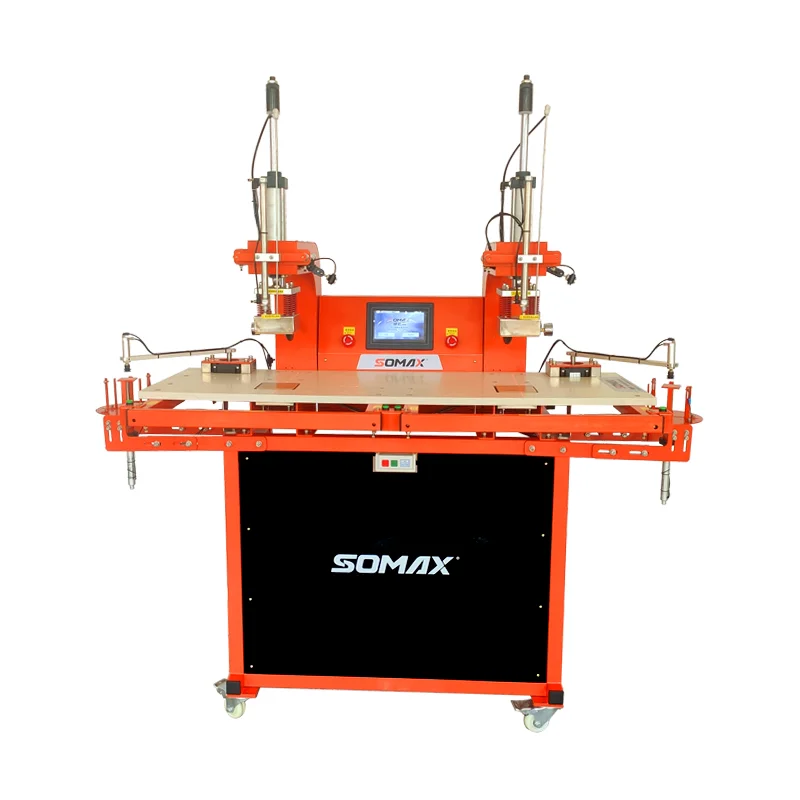 Best selling  SOMAX SM-12 twin head automatic T-shirt sweatshirts jersey heat press textile machine
