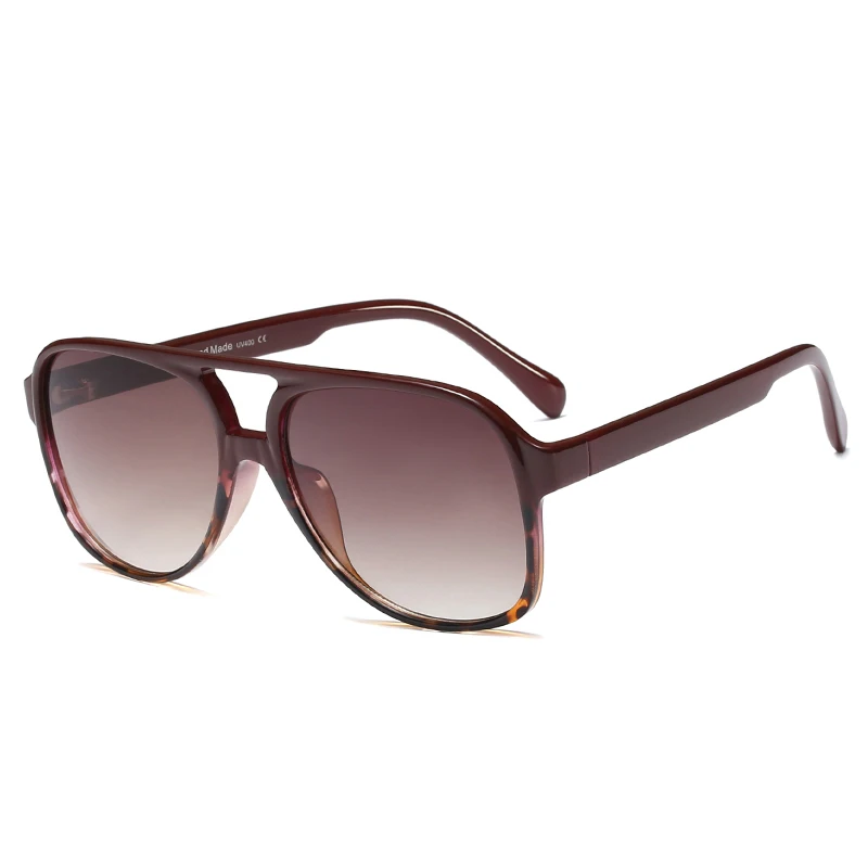 LUNO 2022 Fashion Classic Pilot Style UV400 Sunglasses Women Vintage Gradient Brand Design Sun Glasses Oculos De Sol 95144