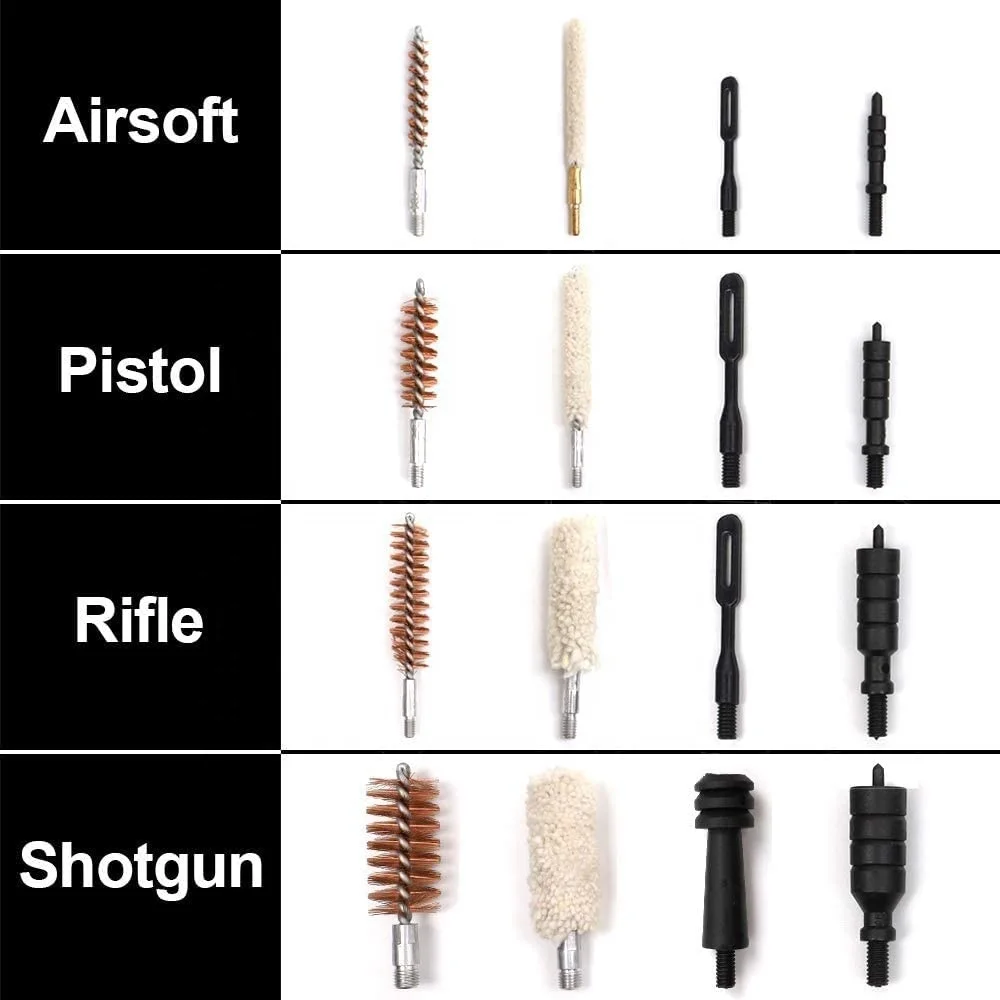 Gun Cleaning Kit, Universal Guns Cleaning Tools for All Guns,  Gun Clean Accessories Kit