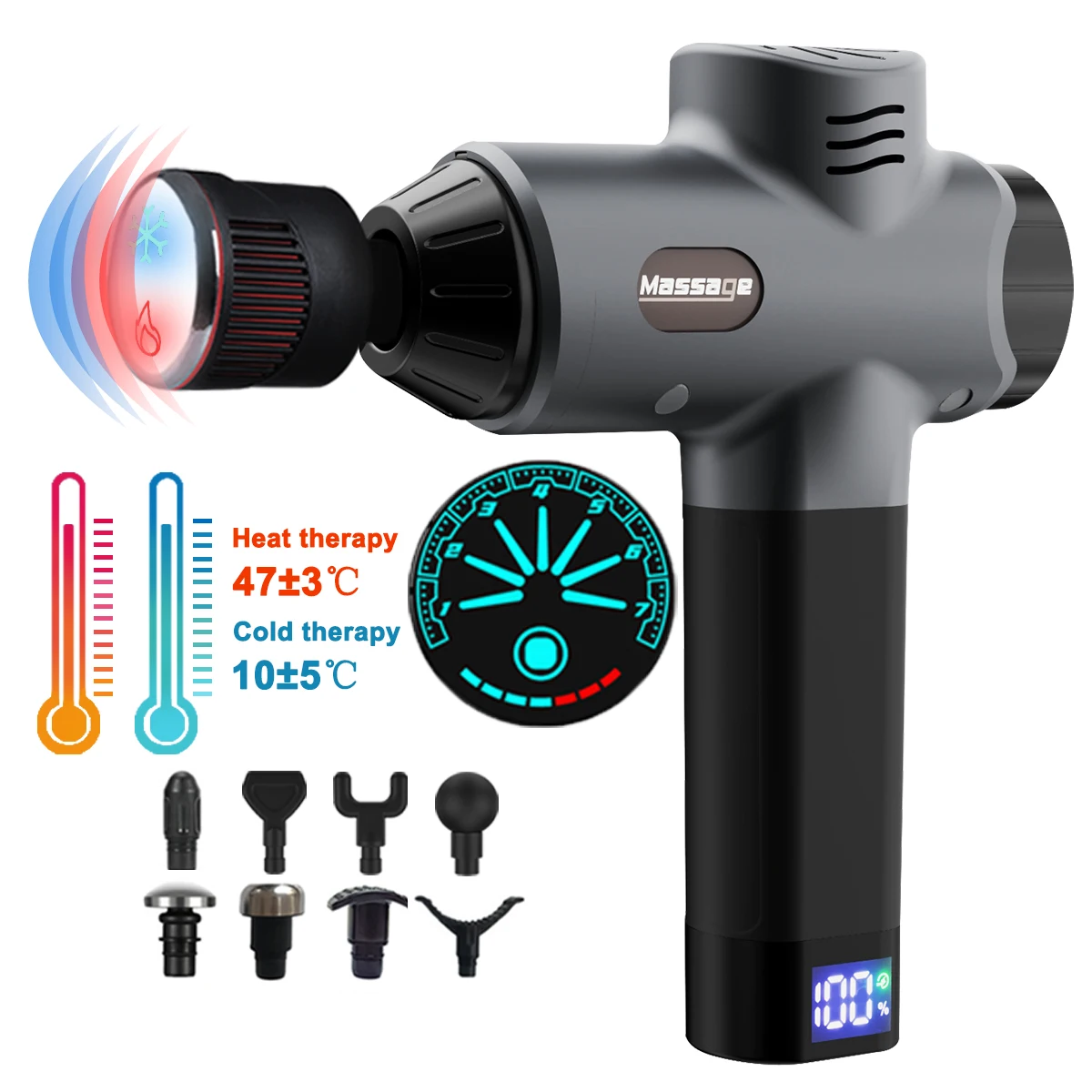 nouveau 2022  new masajeador ecran lcd massage product professional massage gun for  Athletes