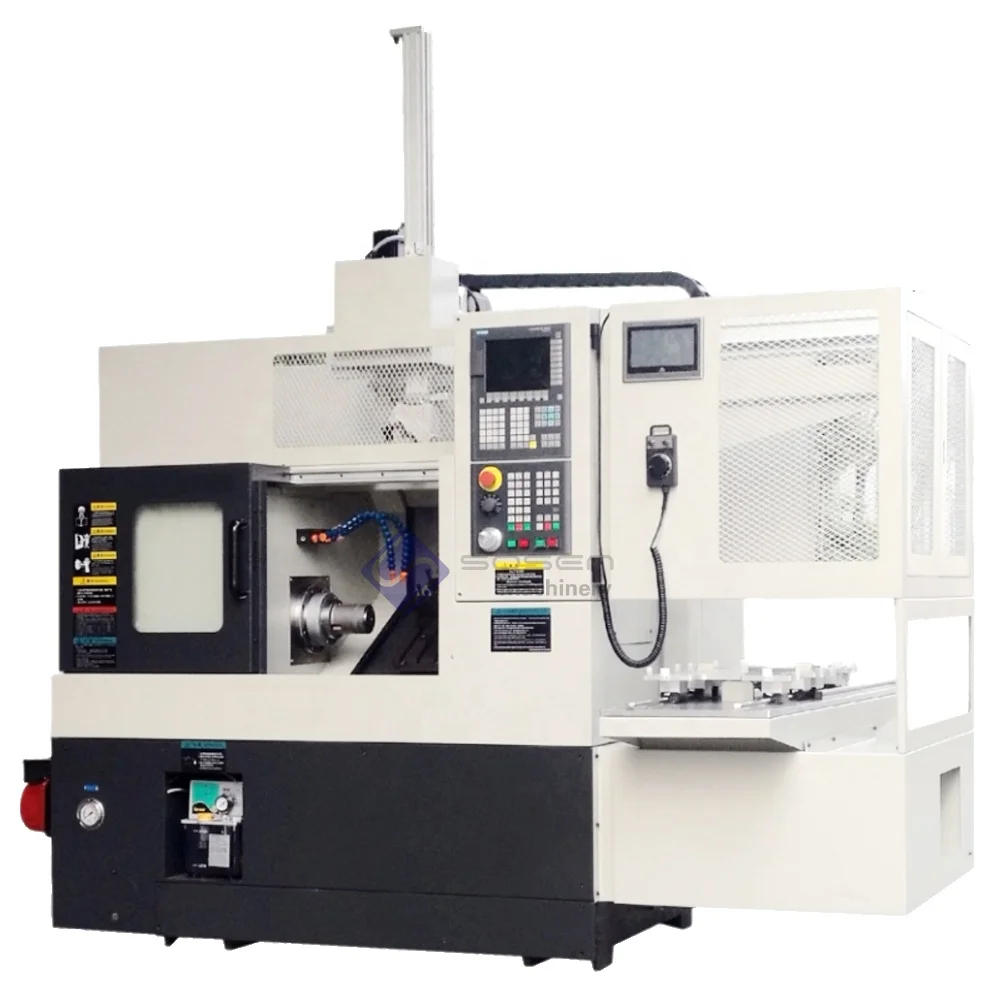 SL30T CNC lathe machine manufacturer from China torno cnc FANUC