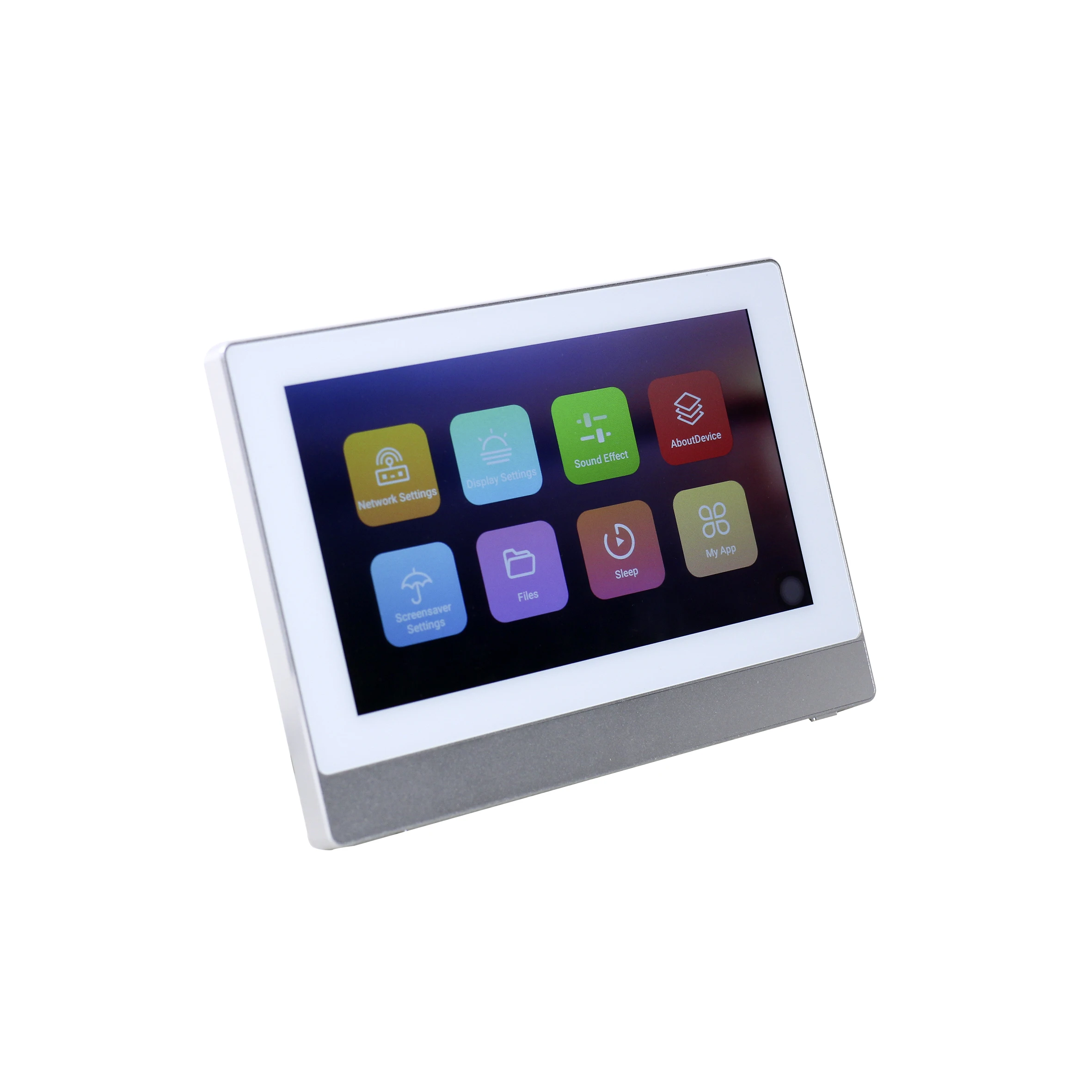 T 7 Inches Touch BT Wall Amplifier with Audio Tf Card Usb Bluetooth In Wall Amplifier Amplificador de Sonido Profesional