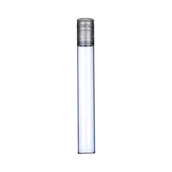 50ml 100ml beverage wine in tube clear glass bottle  with aluminium screw caps