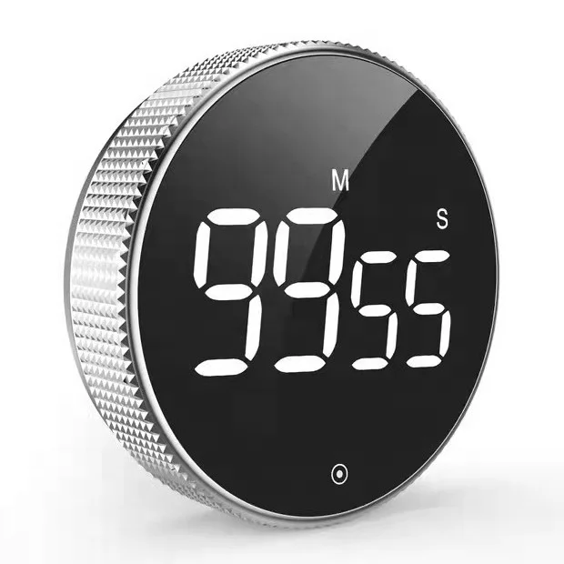 Rotating Bracket Magnetic Timers Digital Cooking Study Kitchen Countdown Digital Large Screen Electronic Timer Alarm Clock