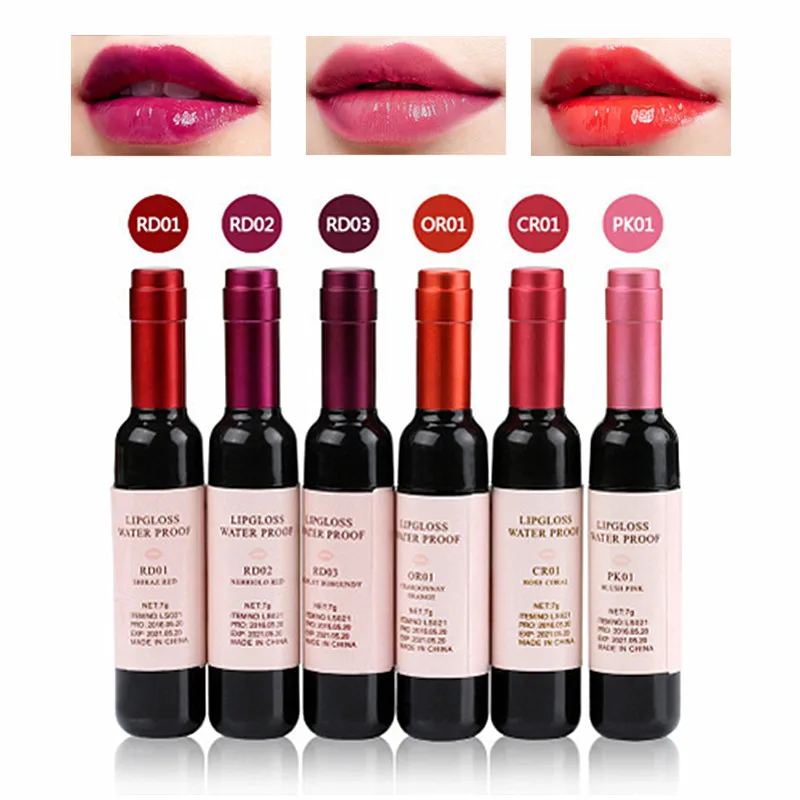 Best selling makeup products high quality waterproof wine Lip tint