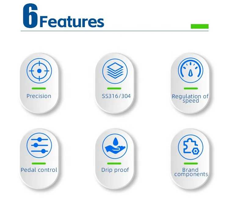 CYJX Bottle Filling Machine 5-50ml Manual Liquid Filling Machine Stainless Steel Filling Machine Cream Shampoo Cosmetic Bottle