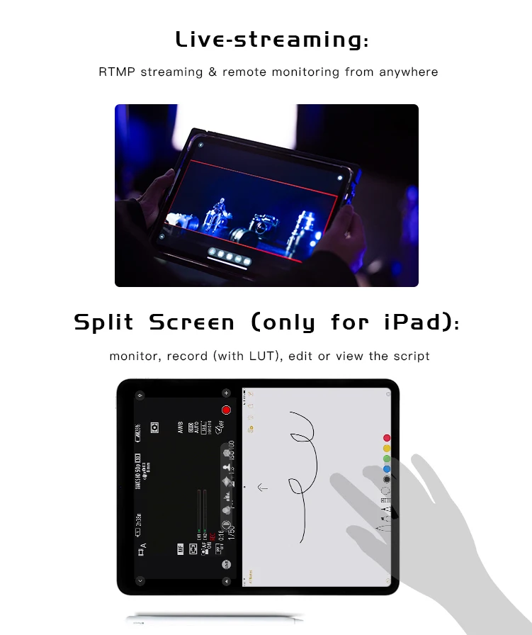 ACCSOON CineView HE 1080p 60fps 0.06s Latency portable Video Audio long range 1200ft Wireless Transmitter Receiver
