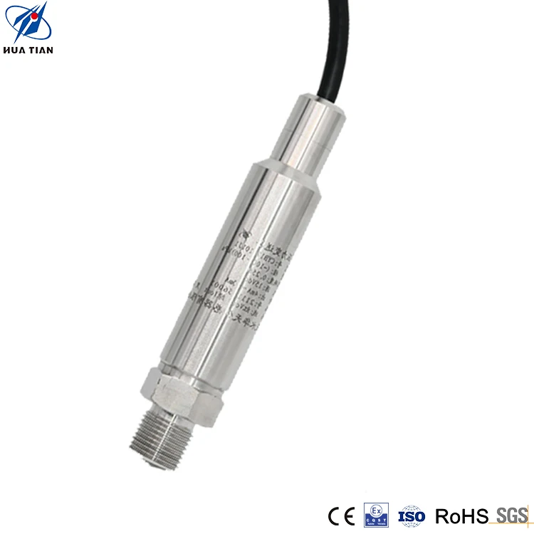 China Huatian CYB4242 OEM ODM 4-20ma differential air fuel oil flat film mini pressure transmitter sensor