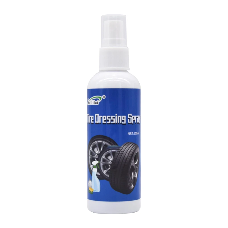 100ml Car Tire Shine Spray Car Paint Coating Wheel Agent Gloss Car Maintenance Wax Refurbishing Cleaner Tyre Polishing