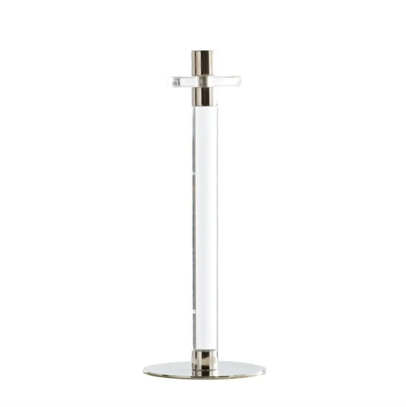 Factory Clear Acrylic Candle Platform Holders Stand