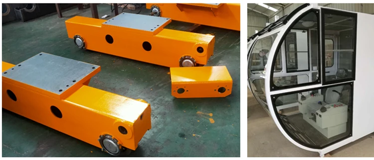 Changyuan Europe style gantry crane 50 ton 60 ton 80 ton 100 ton 120 double beam girder in precast construction site