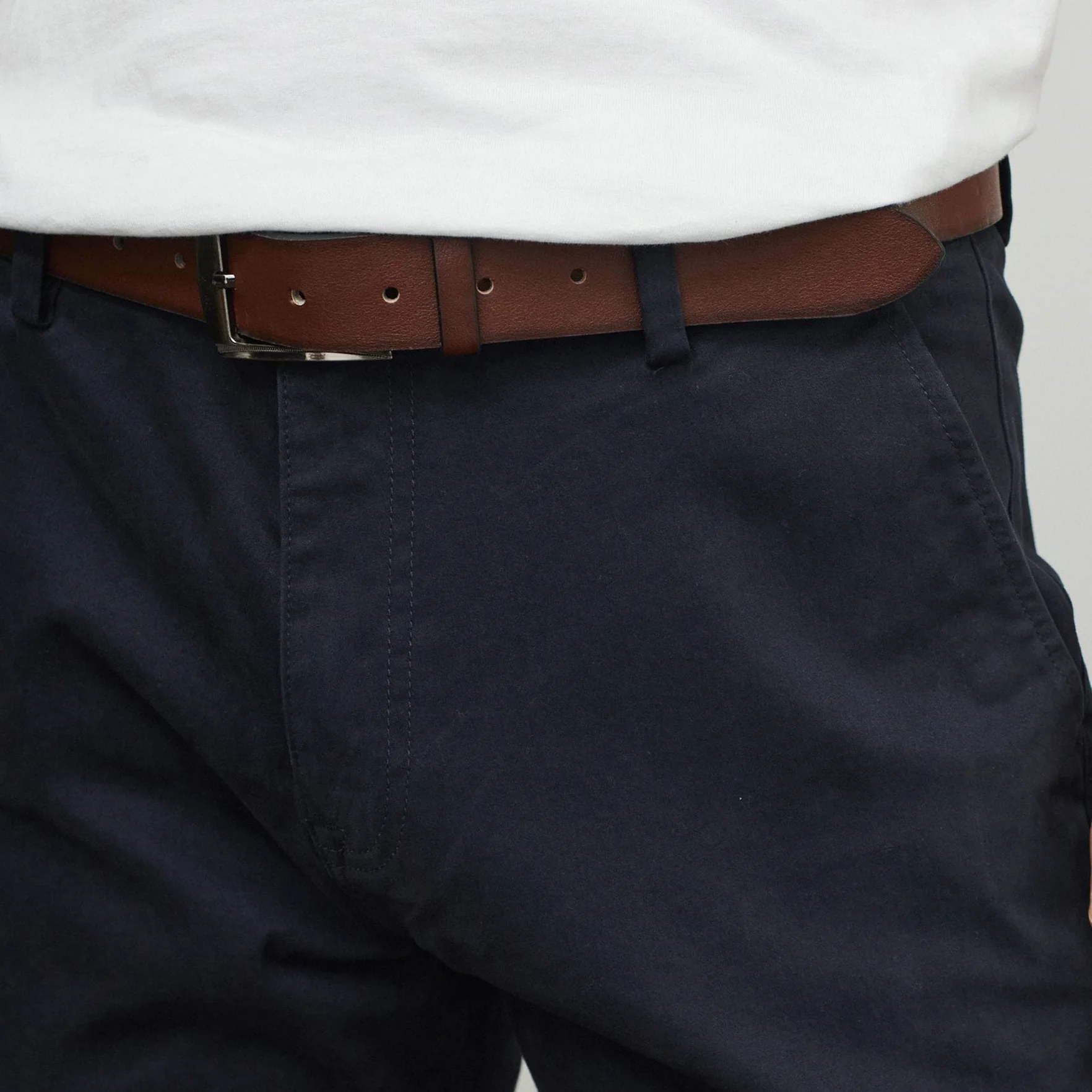 Custom Casual Fashion Stretch Slim Fit Cotton Trousers Chino Pants For Men