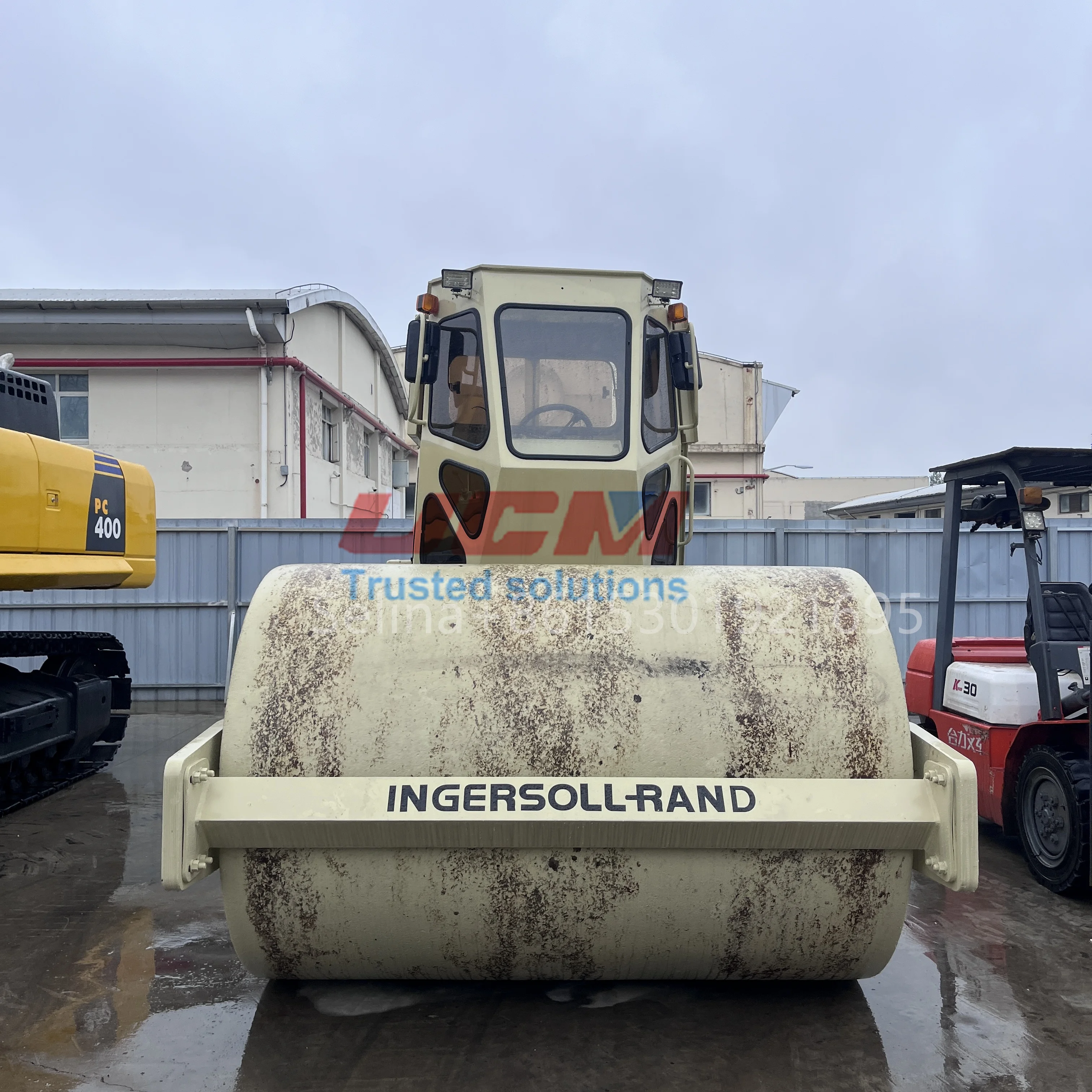 second hand road roller ingersoll rand sd100 models used 10tons weight of road roller