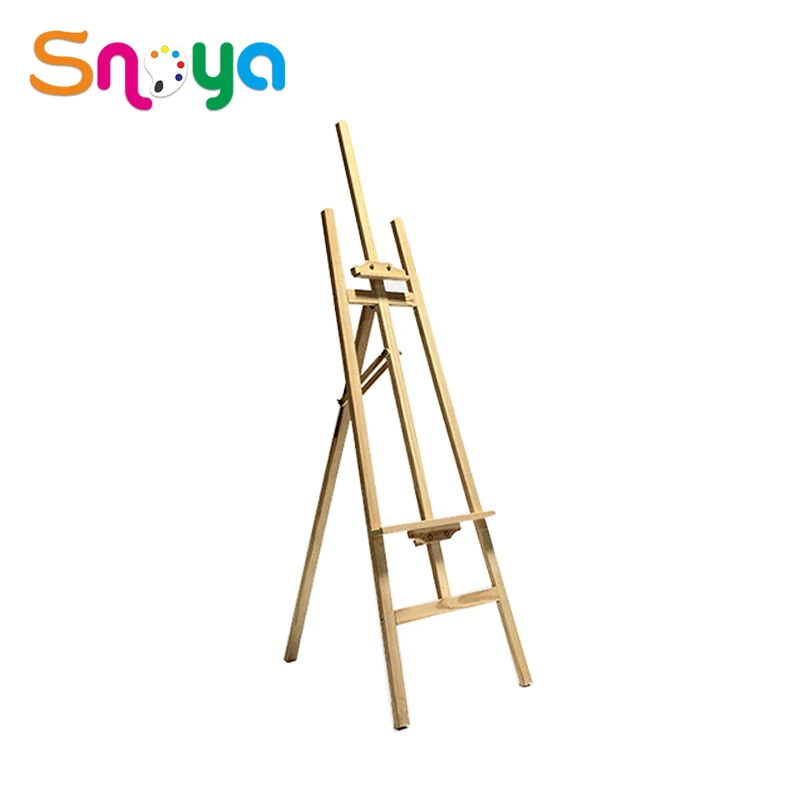Tabletop Display Stand Artist canvas Easel,Beechwood Tripod for kids Painting easel artists painting set