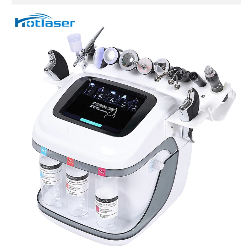 Water Oxygen Jet Peel Dermabrasion Diamond Facial Care Machine for Skin Cleansing