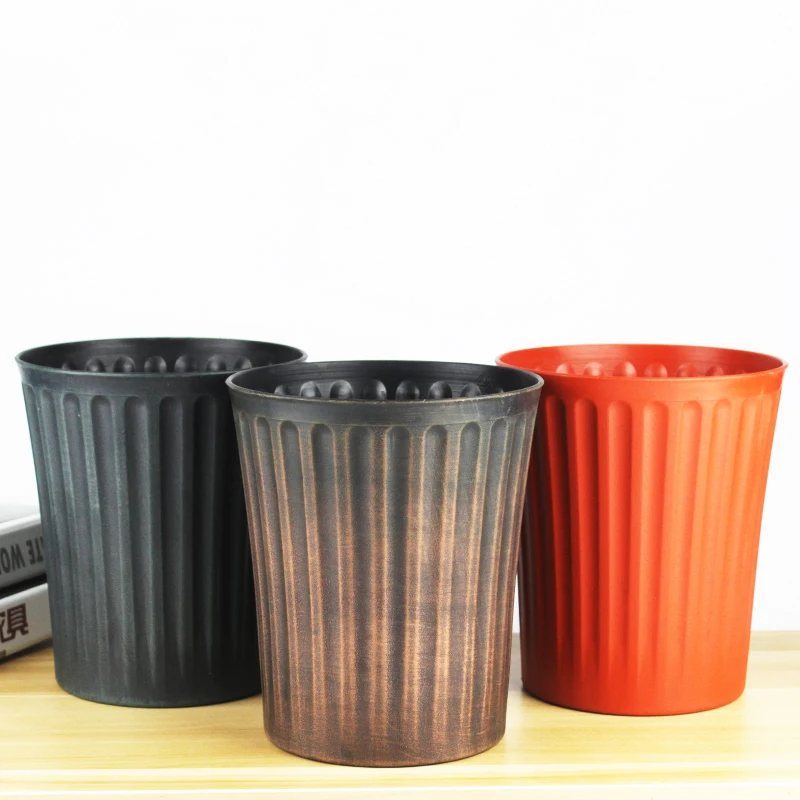 Classical Galen retro plastic flowerpot orchid pot green plants strawberry rich tree lily flowerpot flower planter