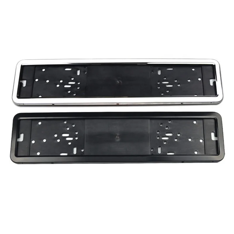 Stainless Steel  Car License Plate Frame Car Number Plate Holder License Plate Cover for Russian and Ukraine